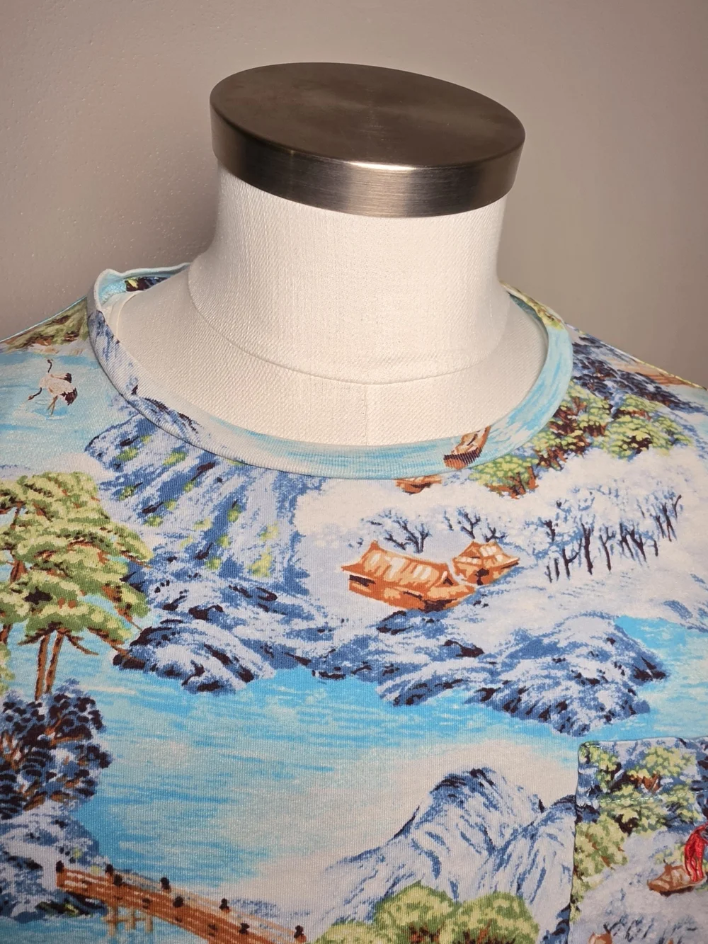 Polo by Ralph Lauren Sky Blue Scenic Pocket Tee